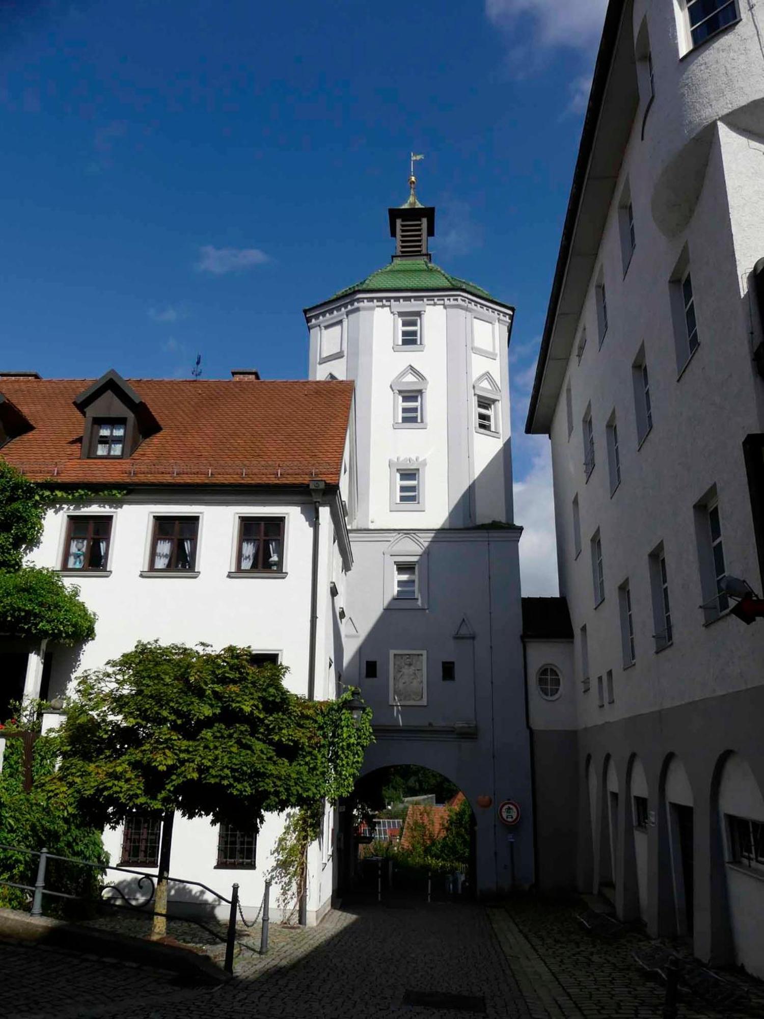 Fewo Zum Kuhturm Günzburg Exteriör bild